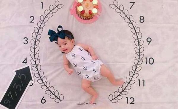 عکس ایده ماهگرد نوزاد اینستا