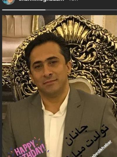 عکس داوود عابدی مجری شبکه خبر