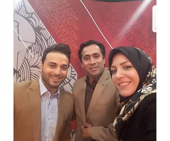 عکس داوود عابدی مجری شبکه خبر