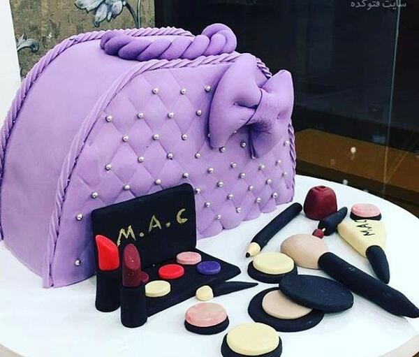عکس کیک تولد دخترانه قشنگ