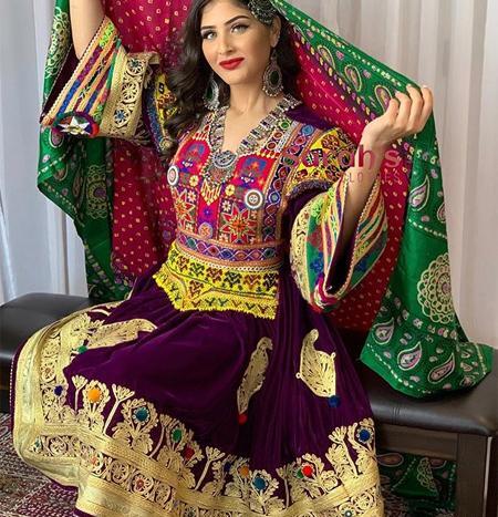 عکس جدیدترین لباس افغانی