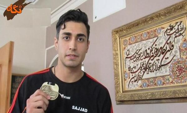 عکس سجاد مردانی تکواندوکار