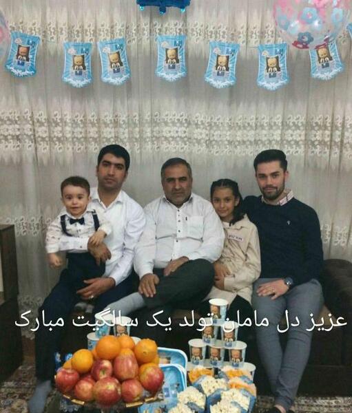 عکس پسرم تولد یک سالگیت مبارک