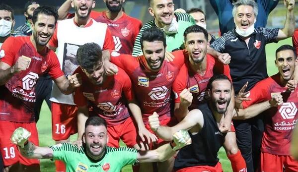 عکس وضعیت قهرمانی پرسپولیس
