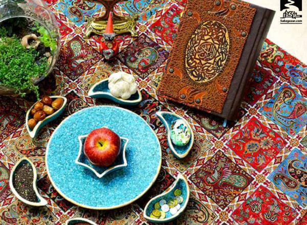 عکس ایده تزیین هفت سین شیک