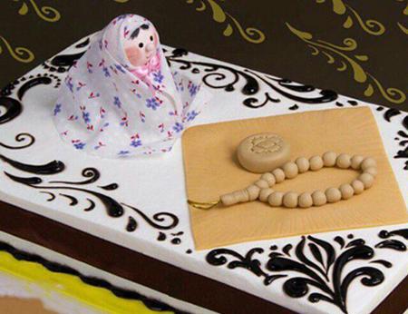 عکس کیک جشن تکلیف دخترانه