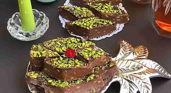 عکس حلوا کاکائویی