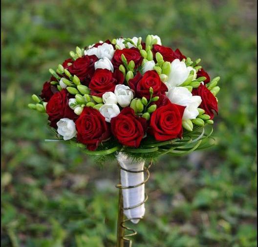 عکس دسته گل گرد