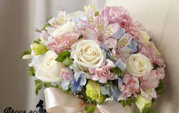 عکس دسته گل گرد