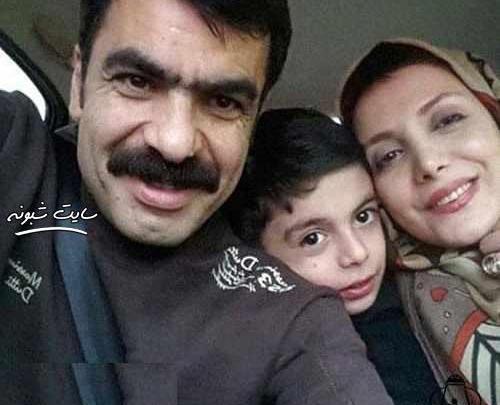 عکس رویا میرعلمی وهمسرش و پسرش