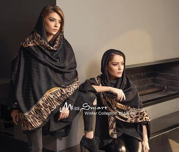 عکس بهاری دخترانه با روسری