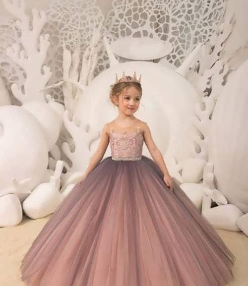 عکس لباس عروس بچه گانه
