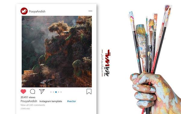 عکس ایده برای پست اینستاگرام