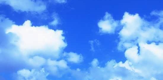 عکس آسمان آبی صاف