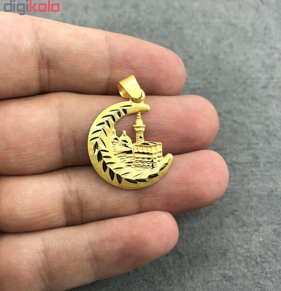 عکس پلاک کعبه طلا