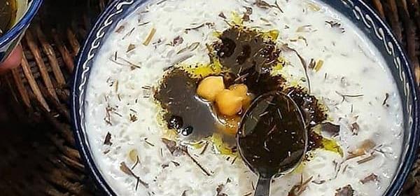 عکس آش رشته دوغ