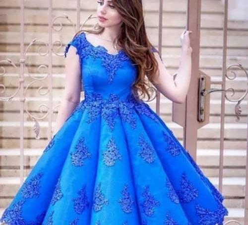 عکس لباس مجلسی دخترانه لاغر