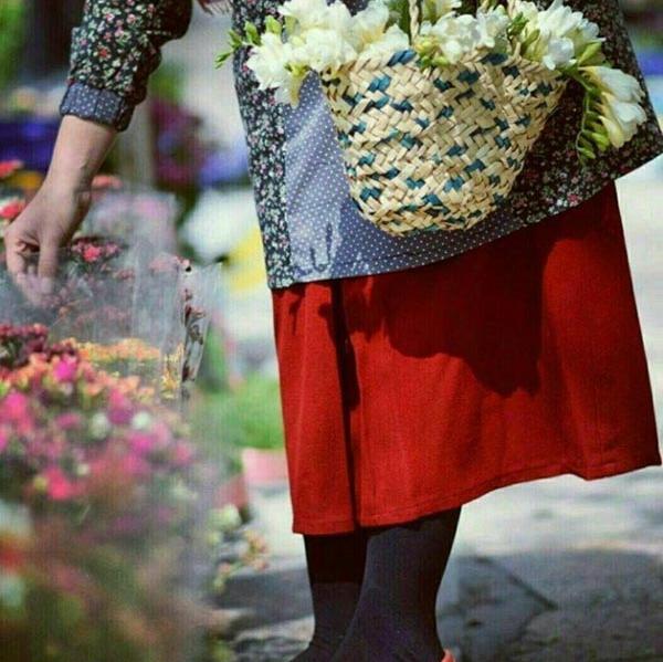 عکس بهاری از پشت