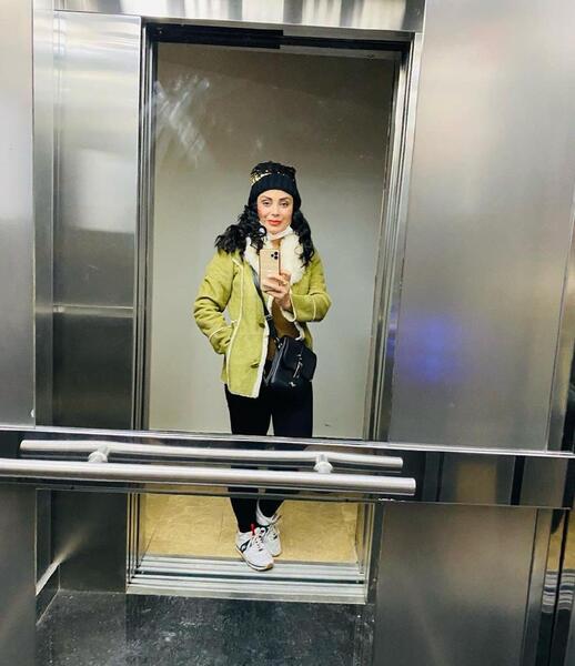 عکس صبا راد در خارج از کشور