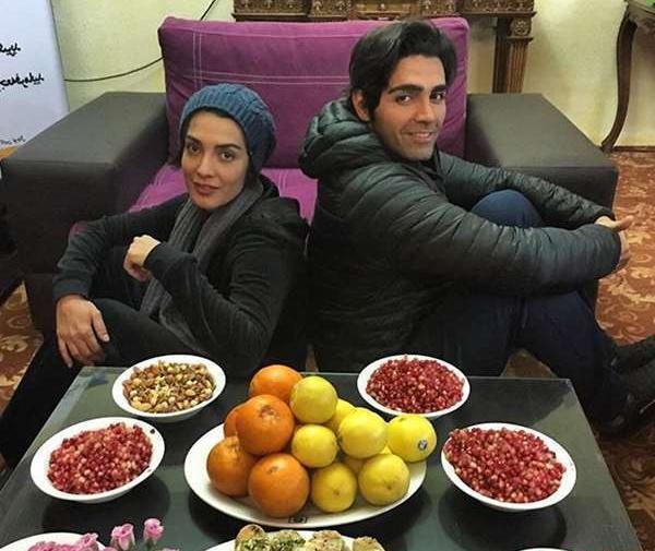 عکس شهاب شادابی و همسرش