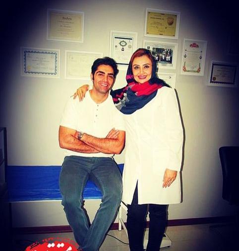 عکس شهاب شادابی و همسرش
