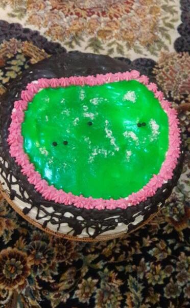 عکس غیر خوراکی روی کیک نی نی سایت