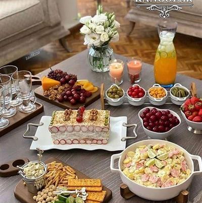 عکس ایده هایی برای مهمانی صبحانه