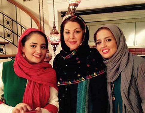 عکس خواهر نرگس محمدی در سریال گاندو