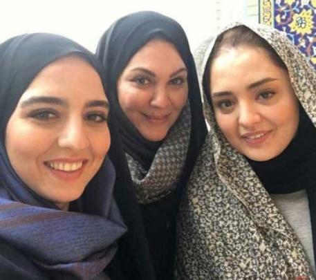 عکس خواهر نرگس محمدی در سریال گاندو