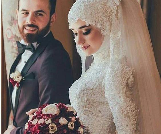 عکس عروس و داماد مذهبی