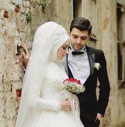 عکس عروس و داماد مذهبی