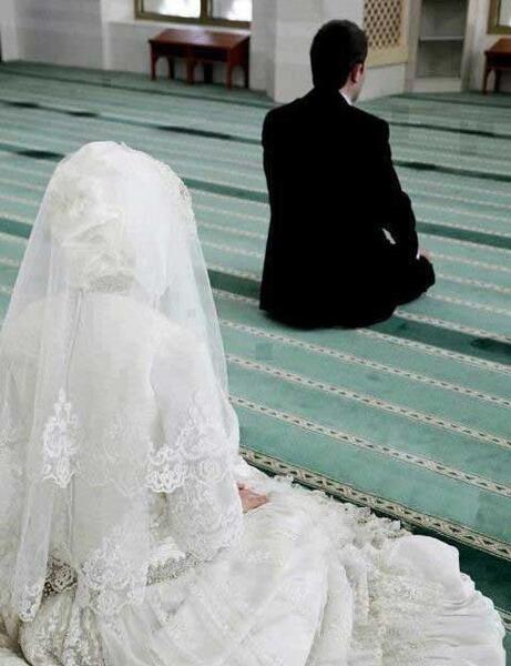 عکس عروس و داماد مذهبی