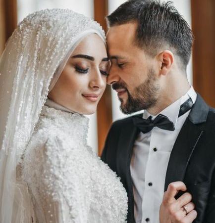 عکس عروس و داماد مذهبی