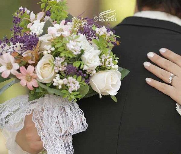 عکس عروس و داماد مذهبی