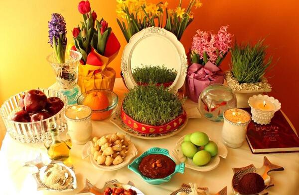 عکس سفره هفت سین تخیلی