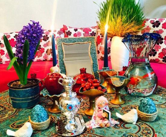 عکس سفره هفت سین تخیلی