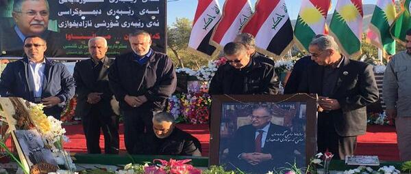 عکس قبر جلال طالبانی