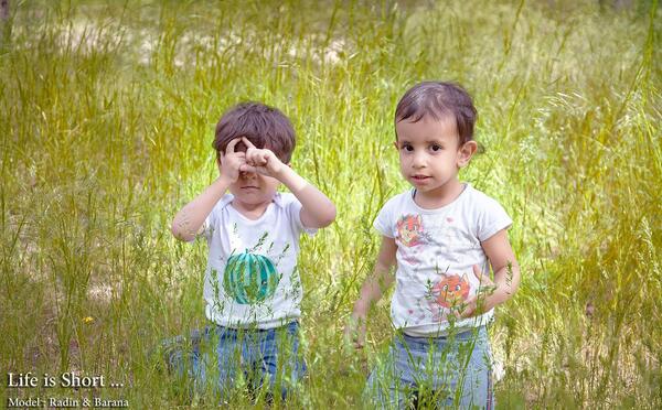 عکس خانوادگی در فضای باز
