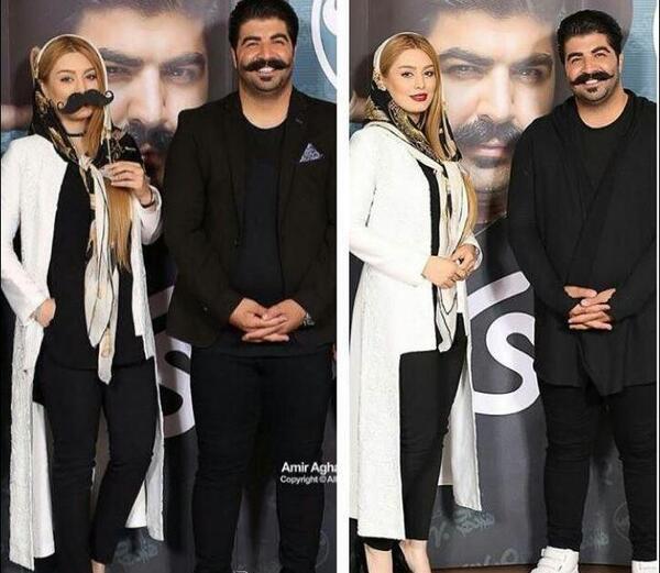 عکس سحر و همسرش