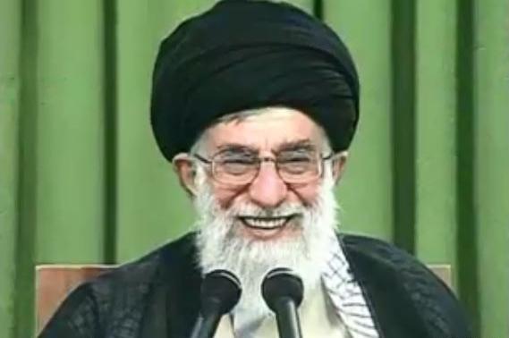 عکس خنده ی رهبر