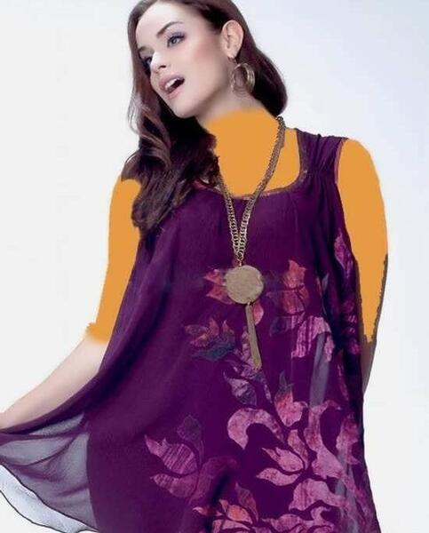عکس لباس مجلسی حریر ژورژت زنانه