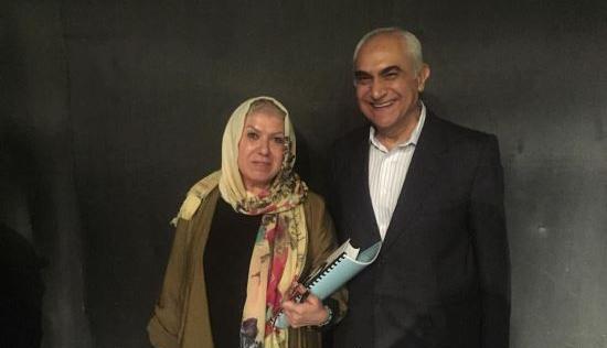 عکس شیوا خنیاگر و شوهرش