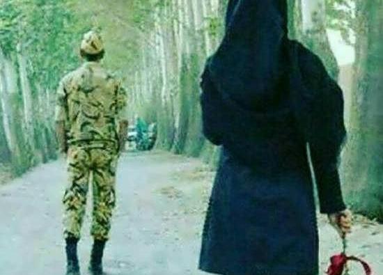 عکس جدایی سربازی