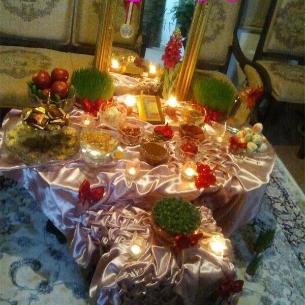 عکس ایده هفت سین خانگی