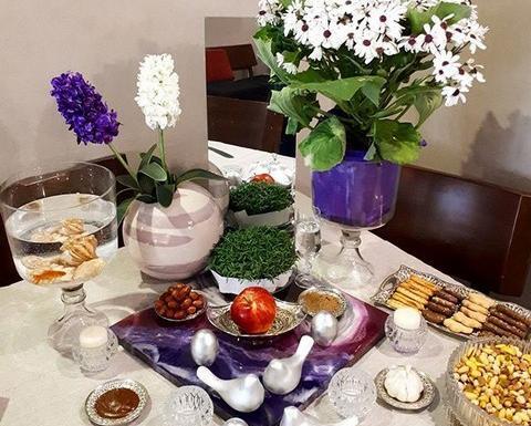 عکس ایده هفت سین خانگی