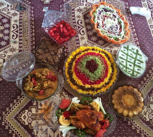 عکس غذا عروسی