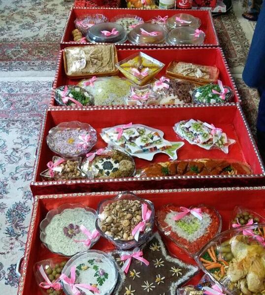 عکس غذا عروسی