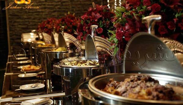 عکس غذا عروسی