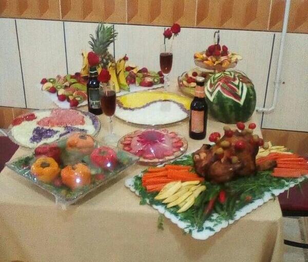 عکس غذا عروسی