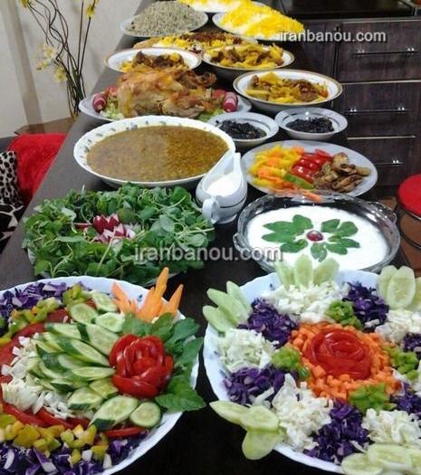 عکس غذا عروسی